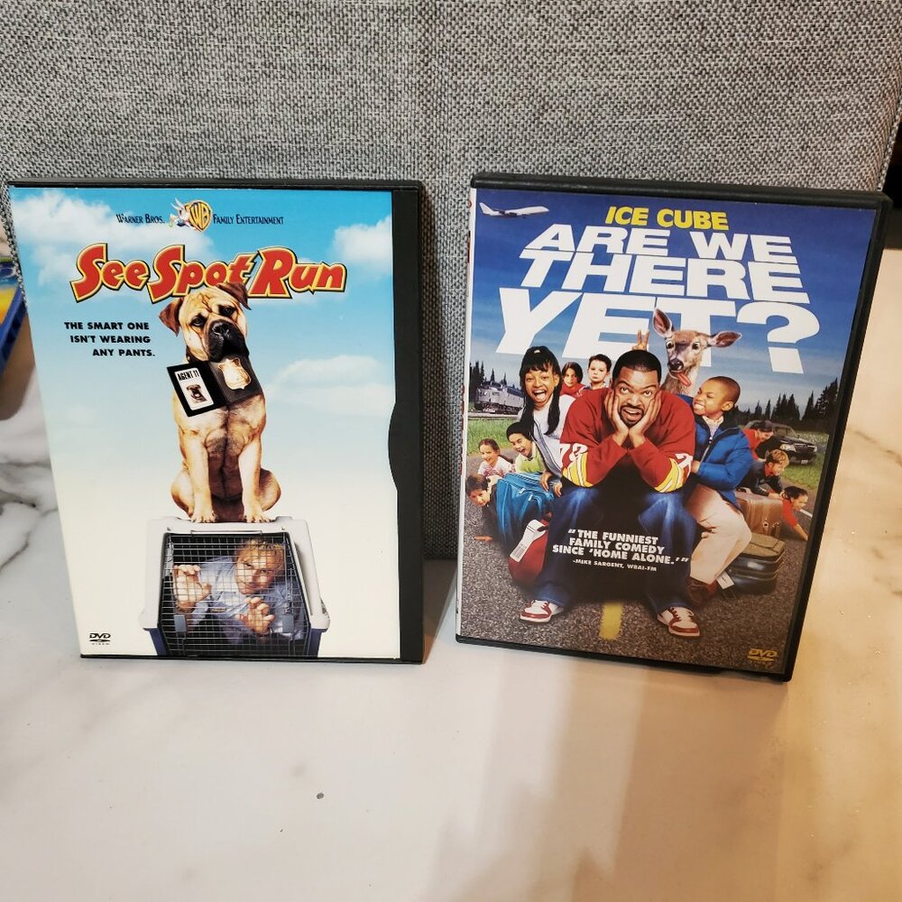 See Spot Run & Are We There Yet? DVDs